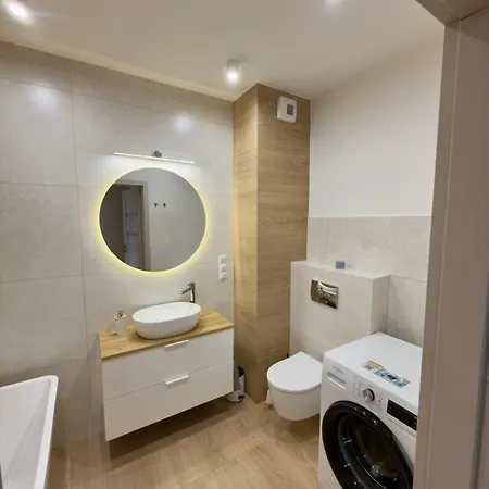 A Modern With Air Conditioning And A Balcony