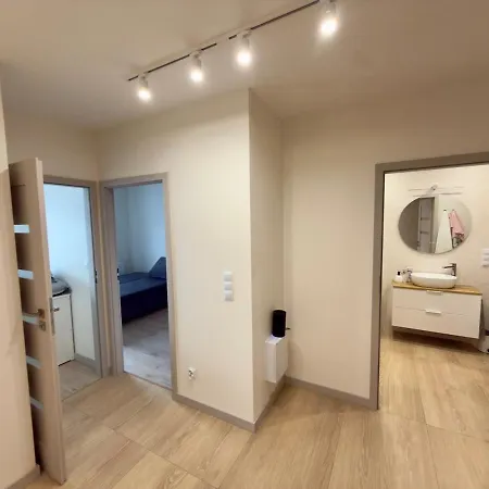 A Modern With Air Conditioning And A Balcony *